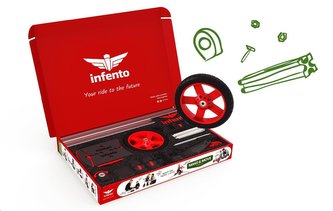 Infento Make & Move Kit 13v1 - sada pro sestavení vozítek pro děti