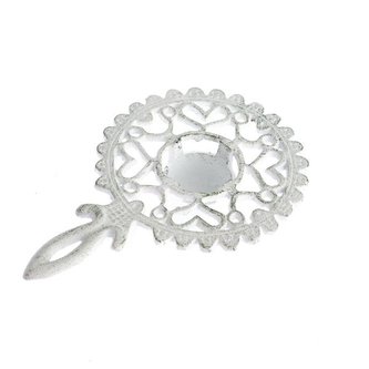 Litinový ohřívač na svíčku - bílý, 4/16