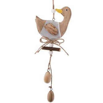 Dřevěná závěsná kachna, 12/216