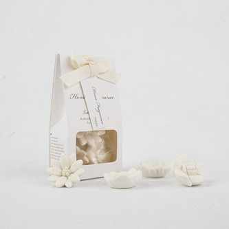 Vonný jíl s motivem květin - sada 4ks - vůně Happy,10/240