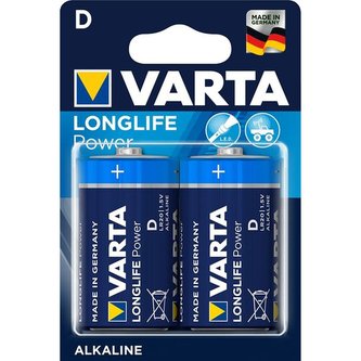 Varta Longlife Power (High Energy) typ D, 2ks