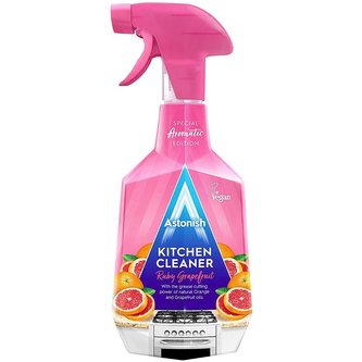 Astonish čistič na kuchyě a mastnotu z řady Aromatic Ruby Grapefruit 750ml Astonish čistič na kuchyě a mastnotu z řady Aromatic Ruby Grapefruit 750ml