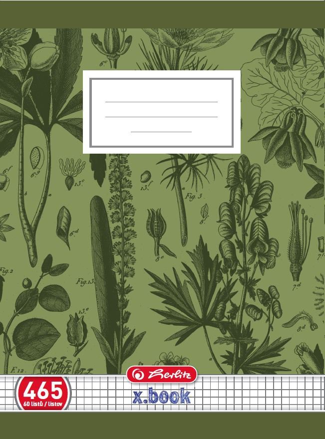 Školský zošit A4/60 listov