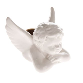 Porcelánový svícen - anděl , 3/60