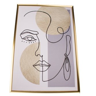 Obraz na plátně v rámu, 0/6