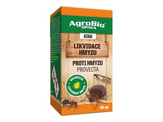 Přípravek proti hmyzu (štěnice, mol, mravenec) AgroBio Atak Provecta 50ml