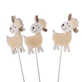 Ovečka - zápich - sada 3ks, 24/192
