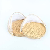 Bambusové podnosy se sít'kou - sada 2ks, 0/10