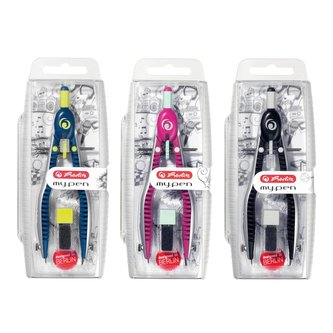 Herlitz - Kružítko my.pen, mix barev