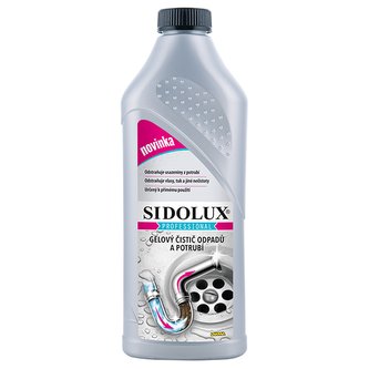 Sidolux Professional gélový čistič odpadov a potrubia 1l