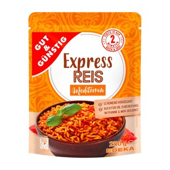GG Express hotová rýže Středomořská 250g