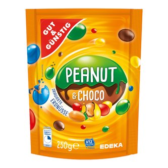 GG Barevné arašídy v mléčné čokoládě 250g