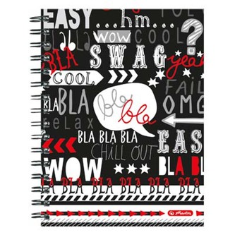 Sešit flex A5/40 PP čt.B&W-Et