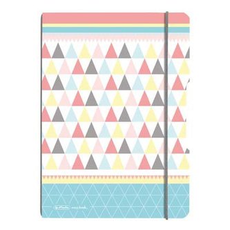 Zošit flex A4/2x40 listov, Graphic Pastel Poly