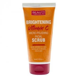 BEAUTY FORMULAS Rozjasňující pleťový scrub s vitamínem C