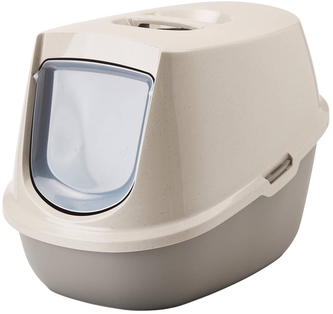 Savic toaleta pre mačky Manon recyklovateľná 54,5 x 39 x 39 cm hnedá