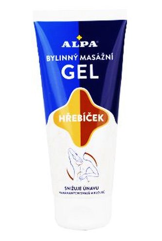 Alpa masážny gél s klinčekmi 100ml