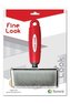 Kartáč jemný Fine Look L red image 12x18cm