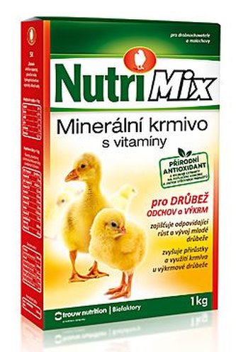 NutriMix pre hydinu výkrm a odchov plv 1kg