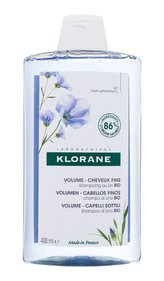Klorane Organic Flax Šampon Volume 400 ml pro ženy