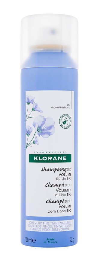 Klorane Organic Flax Suchý šampon Volume 150 ml pro ženy