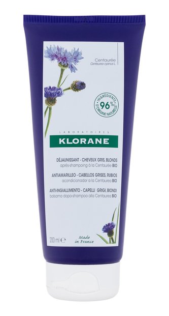 Klorane Organic Centaury Kondicionér Anti-Yellowing 200 ml pro ženy