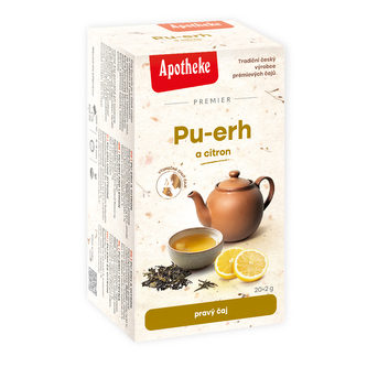 Čaj Apotheke Pu-erh a citron 20sacc