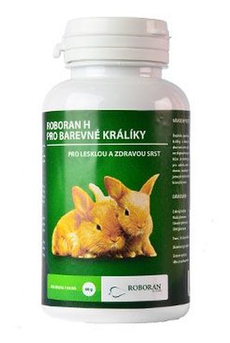 Roboran H pro králíky Barevné 60g