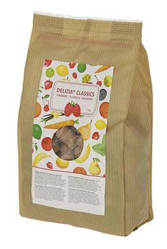 Pochúťka pre kone DELIZIA malina 1kg