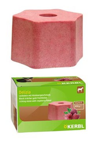 Liz pro koně DELIZIA náplň malina 650g