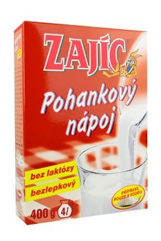 Nápoj Zajac pohánkový diétny Mogador plv 400g krabička Nápoj Zajac pohánkový diétny Mogador plv 400g krabička