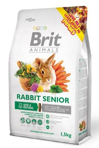 Brit Animals Rabbit Senior Complete 1,5 kg