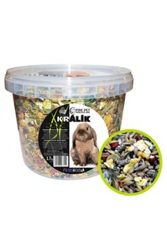 FINE PET Zakrpatený králik premium 1,7kg