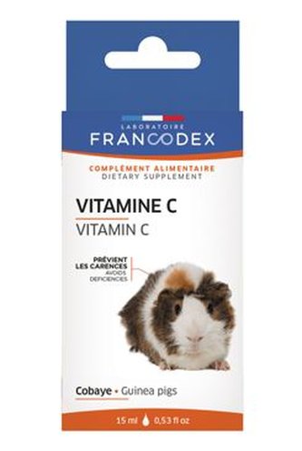 Francodex Vitamín C kvapky morča 15 ml