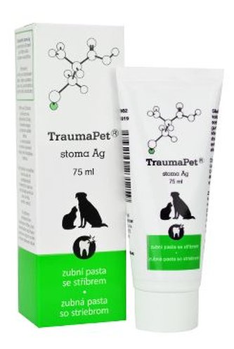 TraumaPet stoma Ag 75ml zubní pasta TraumaPet stoma Ag 75ml zubní pasta