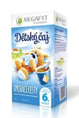 Čaj Megafyt detský pri prechladnutí Dýchacie cesty 20 sac