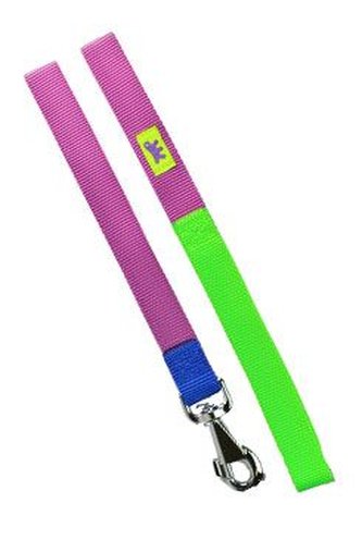 Vodítko nylon CLUB G 25mmx120cm fialovo-zelené FP 1ks