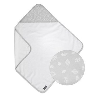 VINTER & BLOOM Nordic Leaf Osuška s kapucí Calm Grey