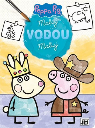 Peppa a kamaráti - Maľuj vodou