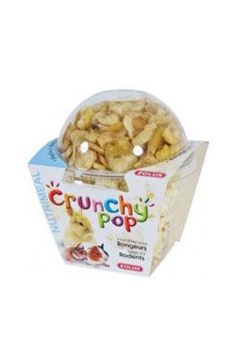 Pochúťka POPCORN banán pre hlodavce 63g Zolux F