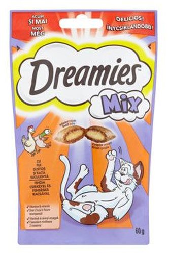 Dreamies kočka pochoutka s kuřecím a kachnou 60g