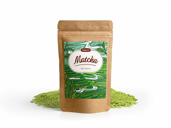 zKokosu Zelený mletý čaj Matcha 50 g