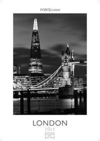 London schwarz-weiss 2023 S 29x21cm