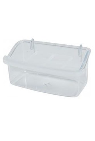 Krmítko pro ptáky plast s dělící mřížkou M 10cm Zolux