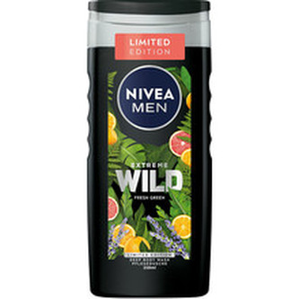 Nivea Sprchový gel na tělo a vlasy Men Extreme Wild Fresh Green (Shower Gel) Objem 500 ml man