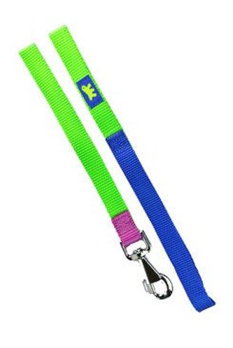 Vodítko nylon CLUB G 20mmx120cm zeleno-modré FP 1ks