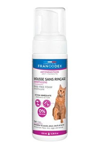 Francodex Dimethicone bezoplach pena mačka 150ml