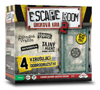 Escape Room - Úniková hra - 4 scenáre