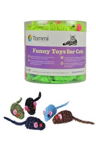 Hračka kočka Myška Panika 60ks tubus