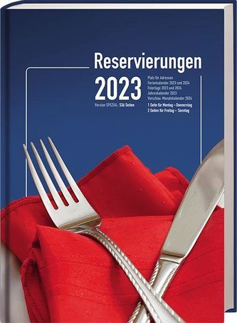 Reservierungsbuch "Spezial" 2023